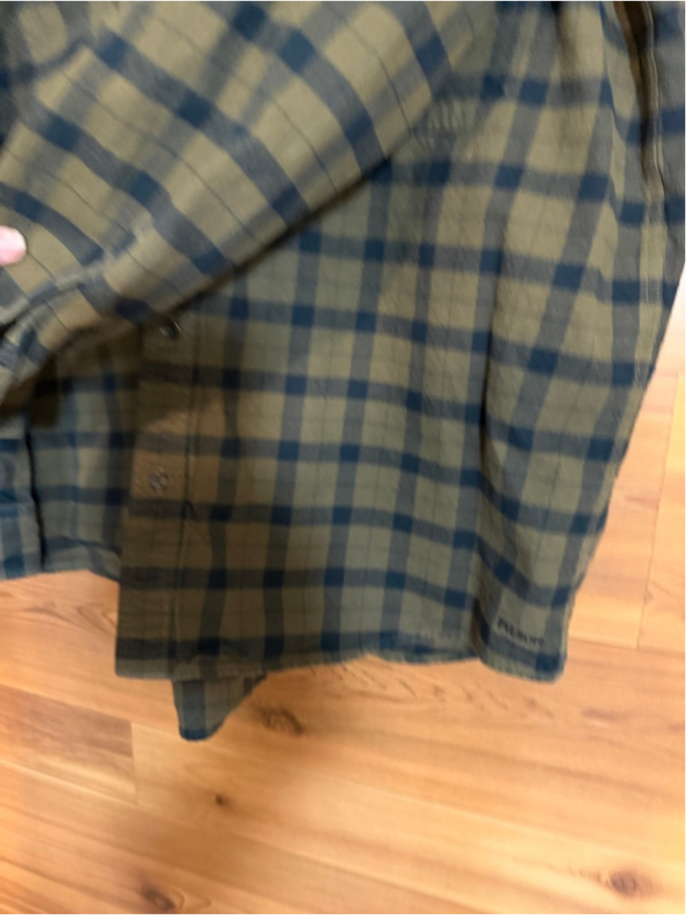Filson Otter Green Black Plaid Alaskan Guide Shirt Mens XXXL View 3